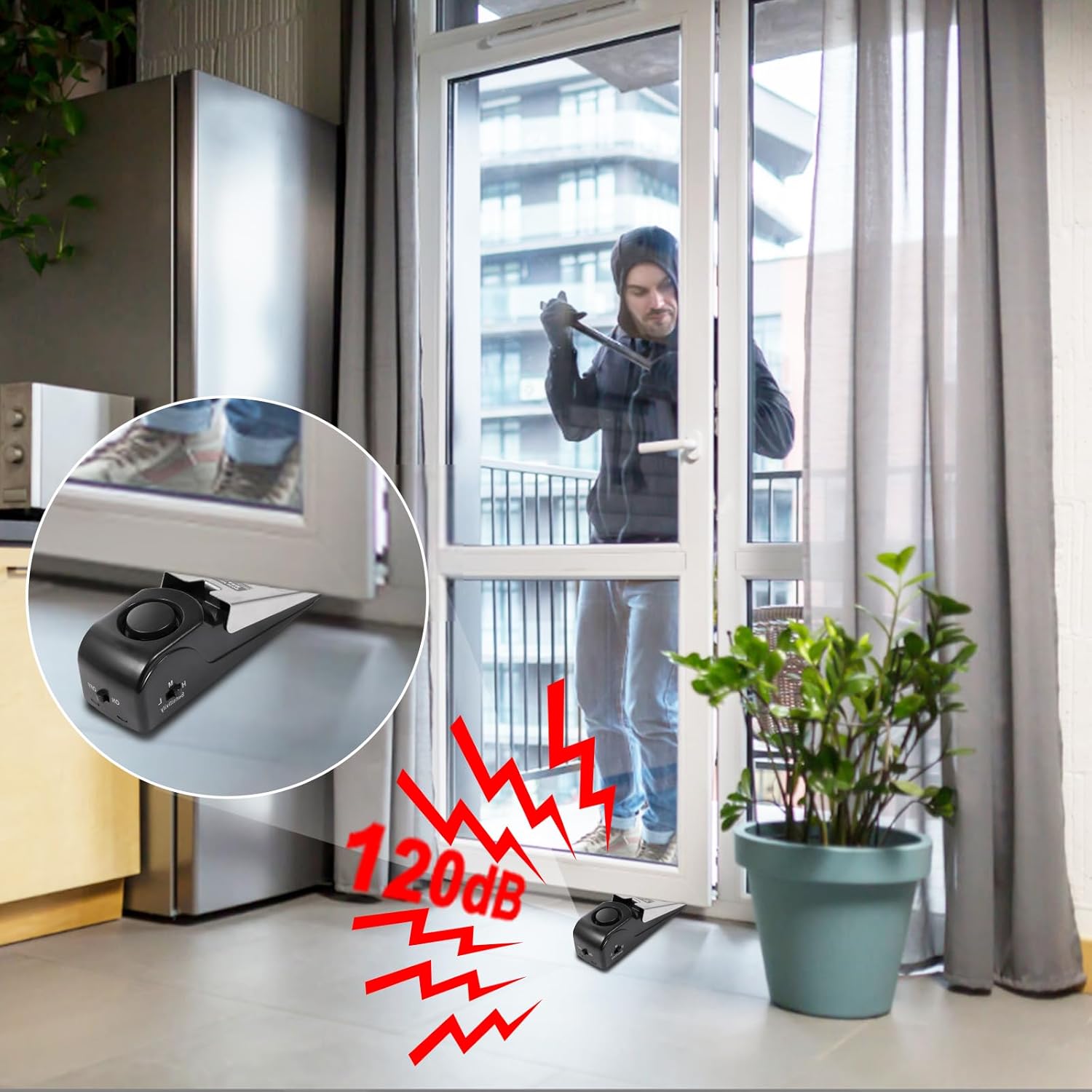 Alarme de porte intelligente