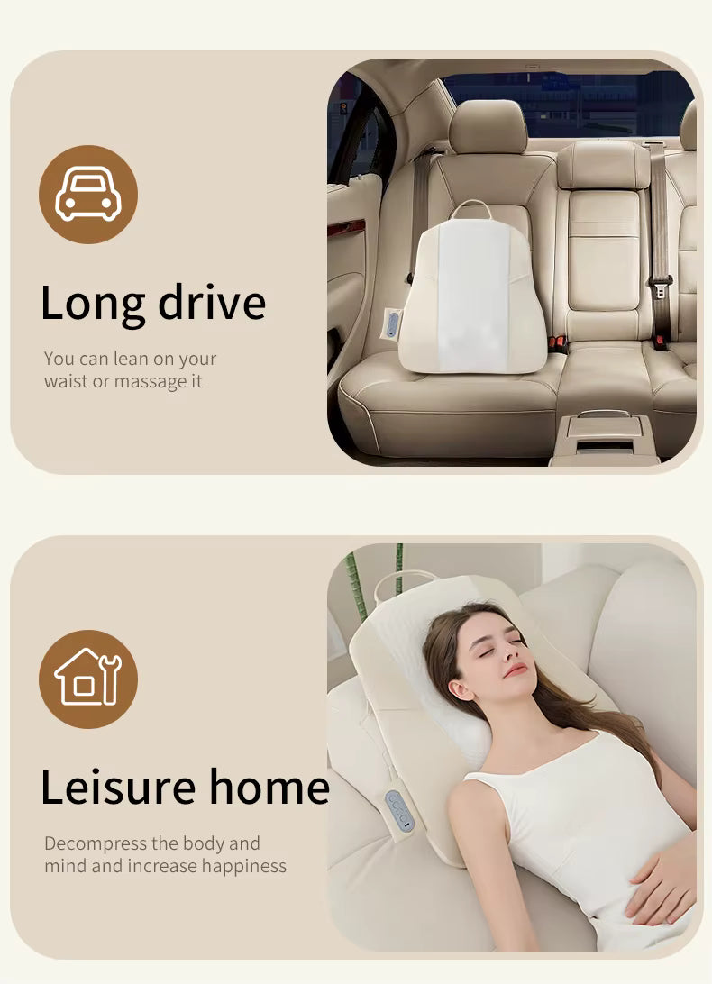 Coussin de massage lombaire électrique